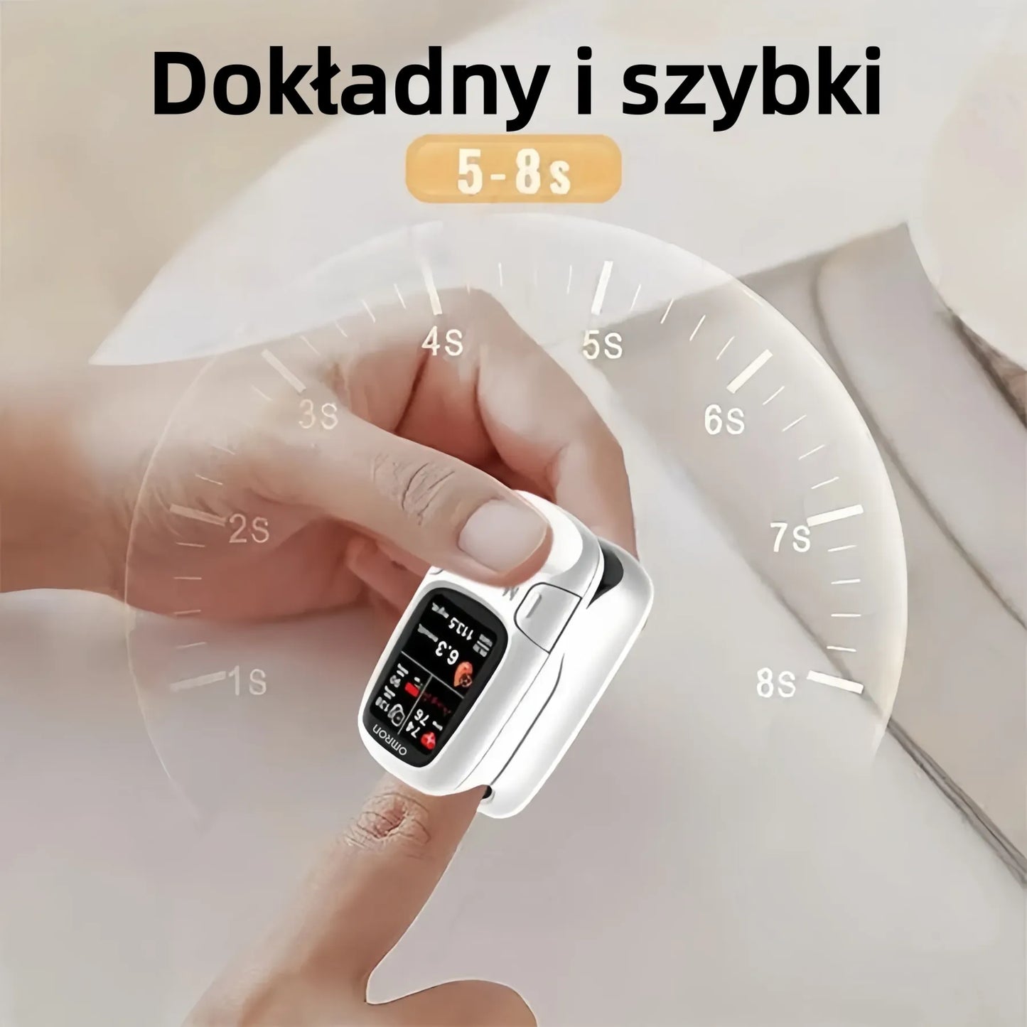 Nowość 2026! Inteligentny glukometr Omron™ monitoruj poziom cukru bez nakłuwania palca